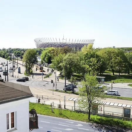 Targowa 10 Z Widokiem Na Stadion Narodowy Lägenhet *